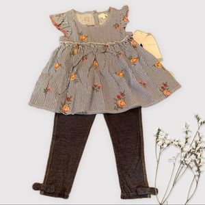**LAST ONE** BCBGirls Top and Jean Legging Outfit